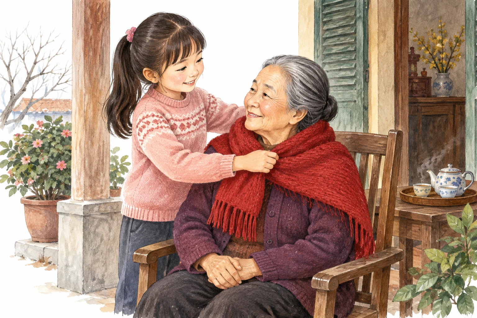 Tranh gợi cảnh. Trả lời câu hỏi theo bài đọc.