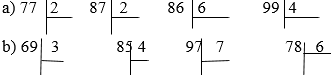 Giải Toán lớp 3 bài Chia số có hai chữ số cho số có một chữ số (tiếp theo)